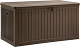 YITAHOME 230 Gallon Large Deck Box with Divider & Side Handles, Outdoor Double-Wall Storage for Patio Furniture Cushions - Photo 1