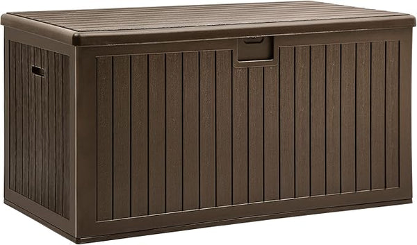 YITAHOME 230 Gallon Large Deck Box with Divider & Side Handles, Outdoor Double-Wall Storage for Patio Furniture Cushions - Photo 1