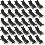 Outdoor Chaise Lounge Chair Set of 30, 5-Position Adjustable Patio Lounge Chair with Aluminum Frame - Photo 1