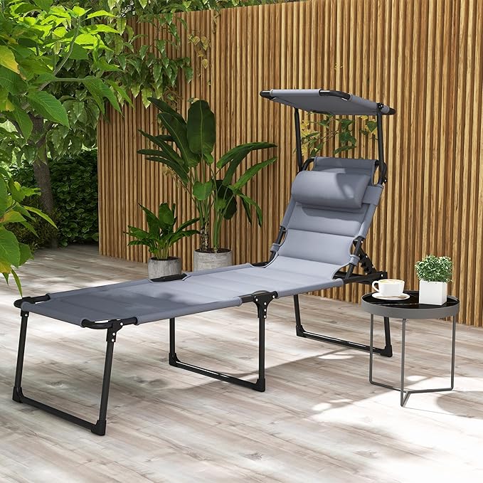 3-in-1 Oversized Sun Tanning Chair with Mat & Face Hole - Photo 2