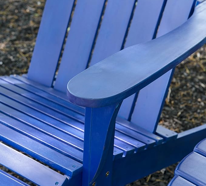 Jayde Blue Adirondack Chair by Linon