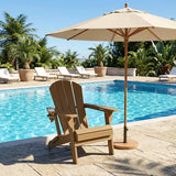 GLANC Folding Adirondack Chair Set of 2 - Photo 2