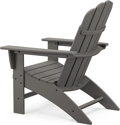 POLYWOOD® Vineyard Curveback Adirondack Chair in Lime