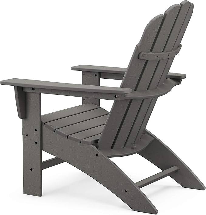 POLYWOOD® Vineyard Curveback Adirondack Chair in Green