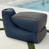 Jaxx Prado Outdoor Chaise Lounge, Navy - Photo 4