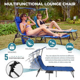 FUNDANGO 4 in 1 Tanning Chair with Face Hole - Photo 7