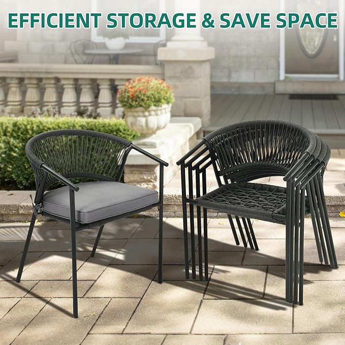 YITAHOME Outdoor Patio Chairs Set of 6 - Photo 4