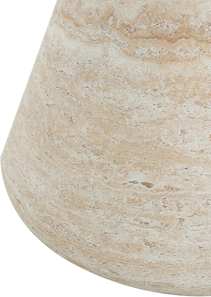 Christopher Knight Home Outdoor Side Table, Hourglass Shape Side Table, Patio Garden Stool Coffee End Table - Photo 5