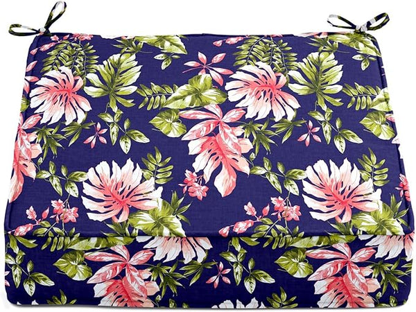 BrylaneHome Extra-Thick Seat Cushion - 23”L x 22”W x 5.5”H - Patio & Outdoor - Water - Photo 1