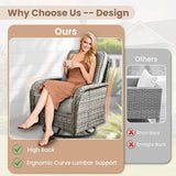 HOOOWOOO Patio Furniture Set, 7 Pieces Outdoor Conversation Set - Photo 3