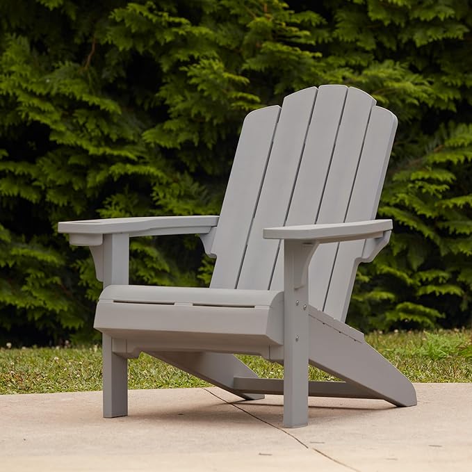 Keter Kiawah Adirondack Chair - Gray