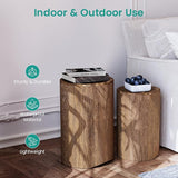 SUNBURY Concrete Side Table Set of 2, Outdoor Side Table Nesting for Patio - Photo 5
