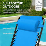 Best Choice Products Outdoor Folding Rocking Chair, Zero Gravity Lounge Chair - Photo 7