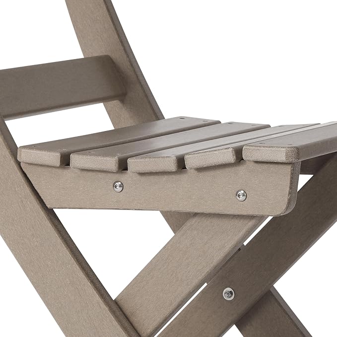 Costaelm Outdoor Patio Modern Folding Dining Chair - Photo 9