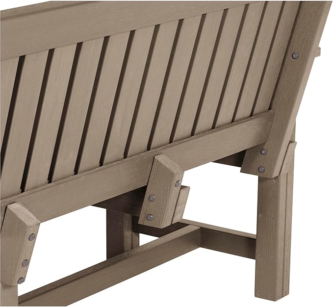 Sequoia Professional Commercial Grade Exeter Garden Bench, 4ft, Woodland Brown