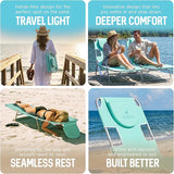 Ostrich the Original Chaise 72 x 22 Inch Lounge Portable Reclining Lounger, Outdoor Patio, Beach, Lawn, Camping - Photo 6