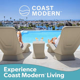GoSports Coast Modern in Pool Lounge Chair - Waterproof & Weighted Chaise Lounger - Outdoor Pool Furniture for Patio or - Photo 6