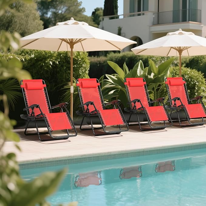 Zero Gravity Chair, Portable Outdoor Chair - Photo 8