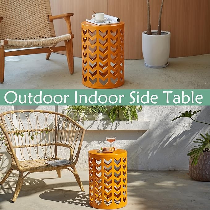 Y&M Set of 3 Stacking Coffee Table for Living Room, Patio Side Table, Indoor End Tables for Bedroom - Photo 7