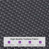 PURPLE LEAF Patio Lounge Chair Set Outdoor Chaise Lounger Aluminum Frame with 2 Side Table and Wheels for Pool Outside - Photo 6