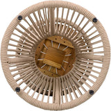 Merax 2 Pieces Round Outdoor Side Table Set - Photo 8