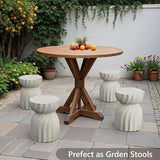 SUNBURY Outdoor Side Table Set of 2, 19" H Outdoor Accent End Table, Patio Coffee Tables - Photo 5