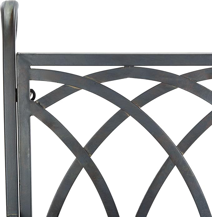 Safavieh PAT5021A Outdoor Collection Ressi Pearl White Rock Bench