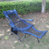 Generic Lounge Chair Adjustable Position Folding Camping Cot - Photo 1
