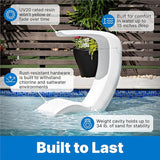 Step2 Mondello Chair with Shade, Outdoor/Indoor Waterproof Patio Furniture, Pool Lounger - Photo 4