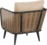 Christopher Knight Home Tobin Patio Wicker Accent Chair, Water-Resistant Cushion, Outdoor Lounge Chair - Photo 10