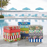 BrylaneHome Extra-Thick Seat Cushion - 23”L x 22”W x 5.5”H - Patio & Outdoor - Water - Photo 3