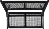 SAFAVIEH Outdoor Collection Kobina Black Acacia Wood/Black Rope Foldable Bench - Photo 6
