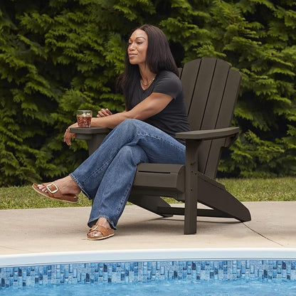 Keter Kiawah Adirondack Chair - Brown