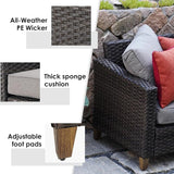 Grand patio Sofa Sets Outdoor Furniture Sets - Photo 4