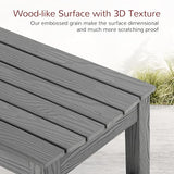 Stoog Outdoor Benches Set of 2, 2-Person Backless Patio Bench - Photo 8