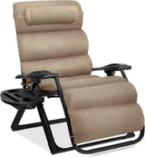 Best Choice Products Oversized Zero Gravity Chair, Folding Outdoor Patio Recliner - Photo 1