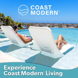 GoSports Coast Modern in Pool Lounge Chair - Waterproof & Weighted Chaise Lounger - Outdoor Pool Furniture for Patio or - Photo 6