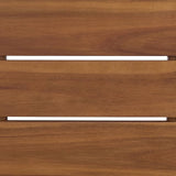 SAFAVIEH Outdoor Patio Furniture Collection – Kelter Solid Teak Wood Bench Box with Storage, Slatted Design - Photo 7