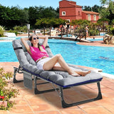 DoCred Folding Lounge Chair with Mattress - Photo 6