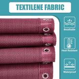Queekay Chair Replacement Fabric with 4 Bungee Cord Lounge Chair Cloth Mesh Repair Kit for Patio Recliner Outdoor Lawn - Photo 4