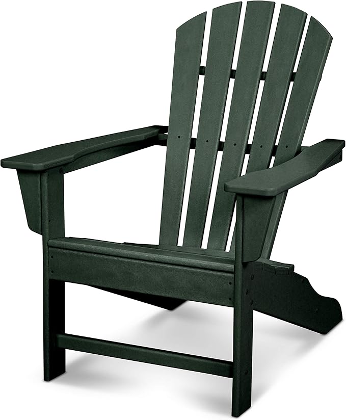 POLYWOOD® Shore Line Adirondack Chair, Green