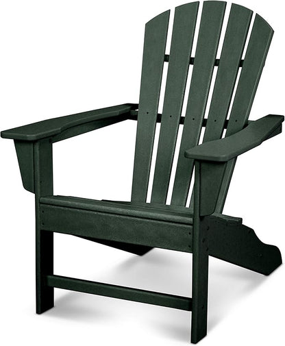 POLYWOOD® Shore Line Adirondack Chair, Green
