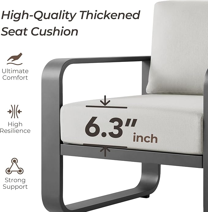 CHITA Outdoor Furniture Set 4 Piece - Photo 2