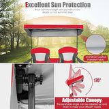S AFSTAR Double Camping Chair w/Shade Canopy - Photo 5