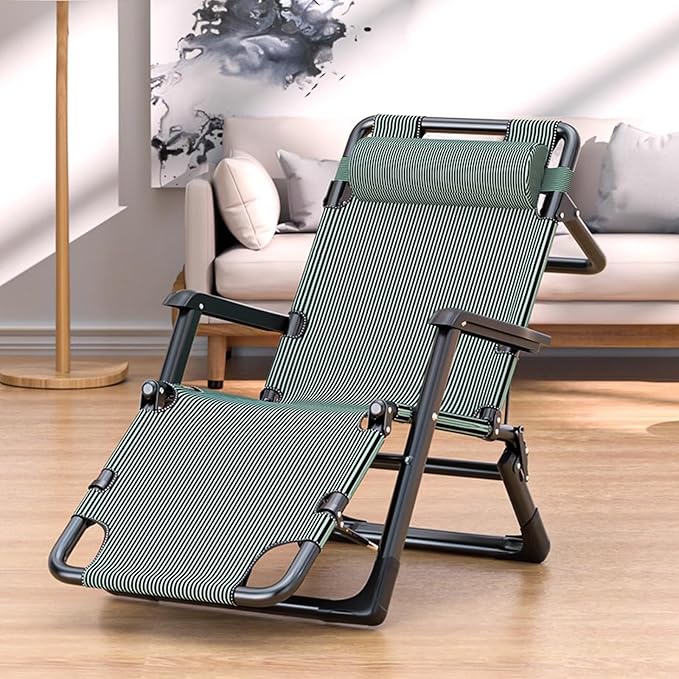 Folding Lounge Chairs for Outside,Zero Gravity Furniture Recliner Chairs,Breathable Beach Chair,Camping Chairs for Adults, Adjustable Height,Does not Occupy Space,for Yard Beach Poolsid.