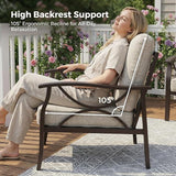 RoyalCraft Outdoor Patio Furniture Set, 7 Seats Outdoor Patio Set with 4" Thick Cushion - Photo 3