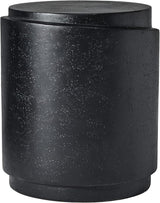 Christopher Knight Home Jarvan 18.7" H Cylindrical MGO Outdoor Side Table, Patio Decorative Small End Table - Photo 7