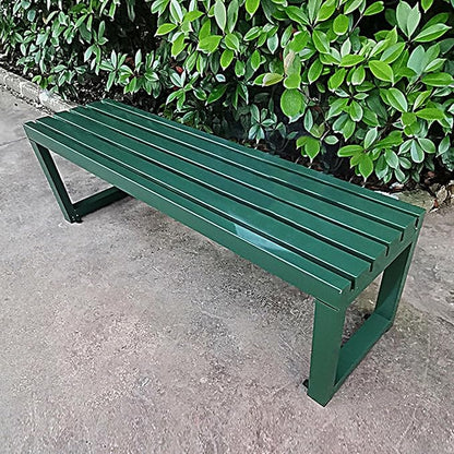 Patio Metal Bench, Garden Benches for Outdoors, Porch Furniture for Outside Park, Picnic, Yard, Front Porch Backyard Outside Decor(G,120cm/47.2in)