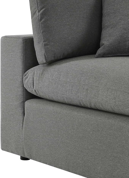 Modway EEI-5578-CHA Outdoor Patio Sofa, Charcoal