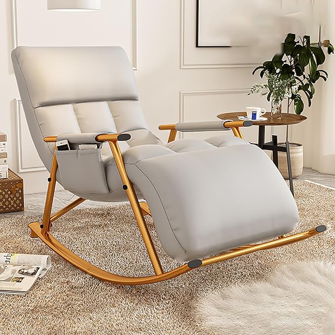 Padded Zero Gravity Chair Oversized Patio Recliner Chair Adjustable Headrest Lounge Chairs Chairs with Adjustable - Photo 9